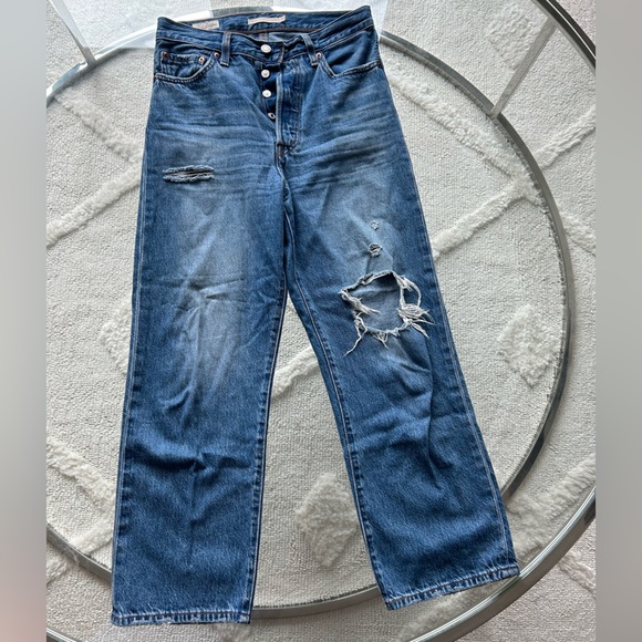 Levi’s Ribcage Straight Ankle - Picture 1 of 3